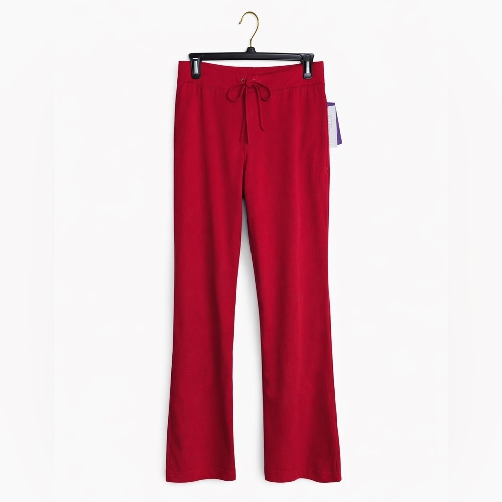 Purple Label NEW With Tags Red Size Small Scrub Pants  With Tie Waist.